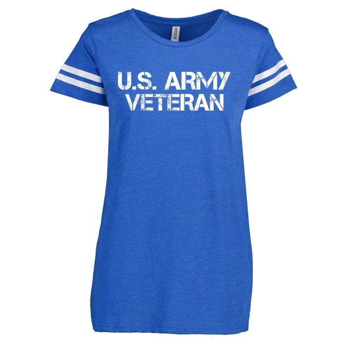 U.S. Army Veteran Army Veterans Gifts Enza Ladies Jersey Football T-Shirt