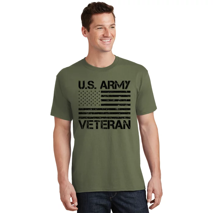 U.S. Army Veteran Flag Army Veterans Gifts T-Shirt