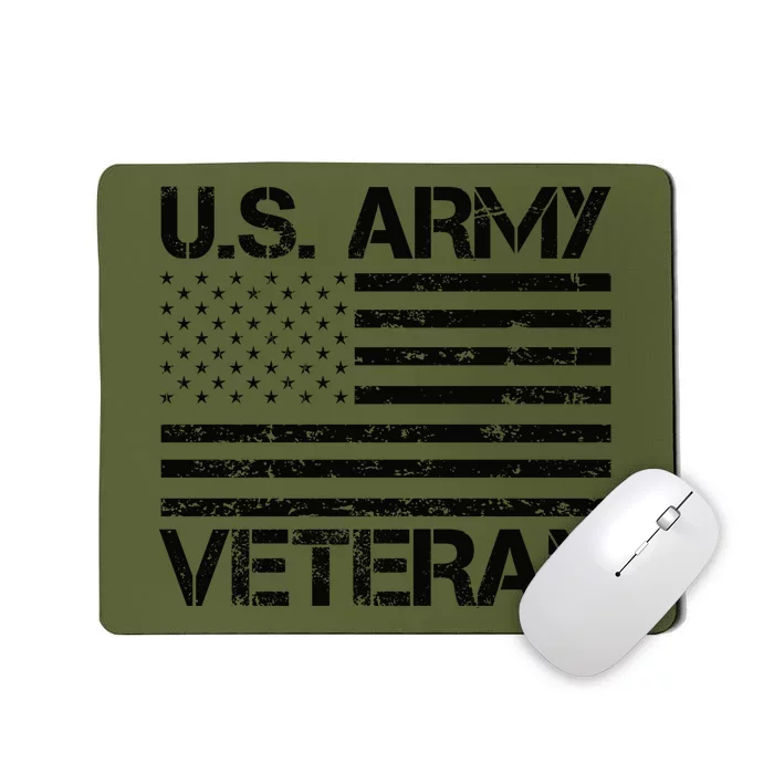 U.S. Army Veteran Flag Army Veterans Gifts Mousepad