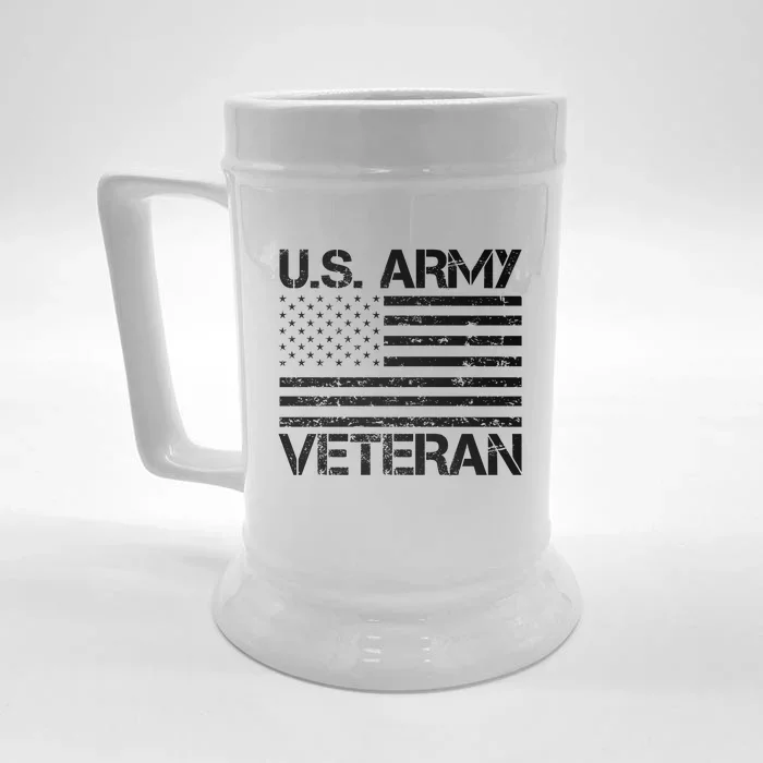 U.S. Army Veteran Flag Army Veterans Gifts Front & Back Beer Stein