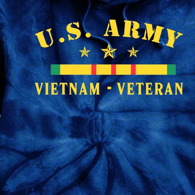 US Army Vietnam Veteran Tie Dye Hoodie