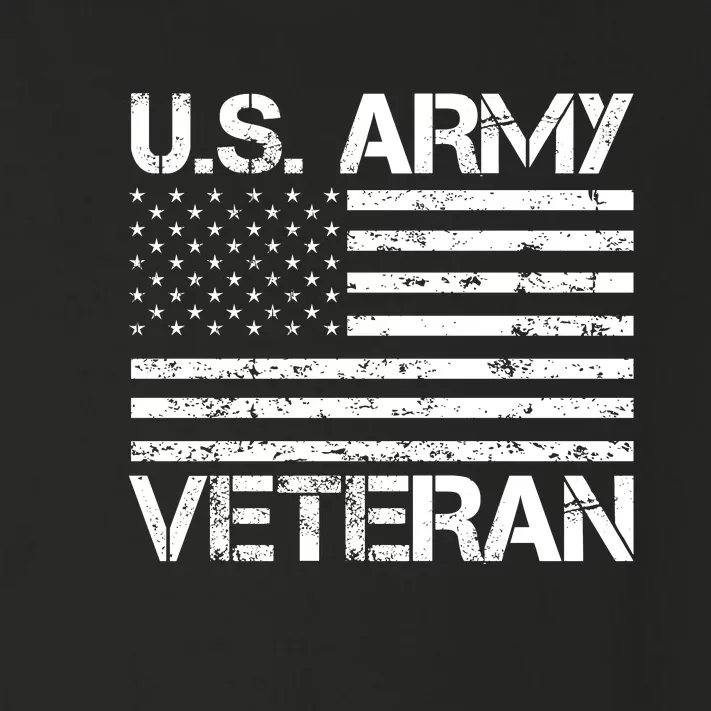 U.S. Army Veteran Flag Army Veterans Gifts Toddler Long Sleeve Shirt