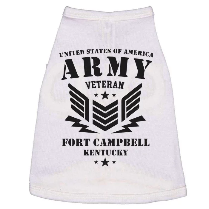 US Army Veteran Fort Campbell Kentucky Doggie Tank