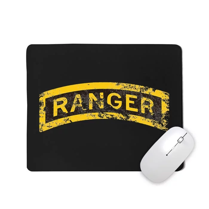 US Army Vintage Ranger Tab Mousepad