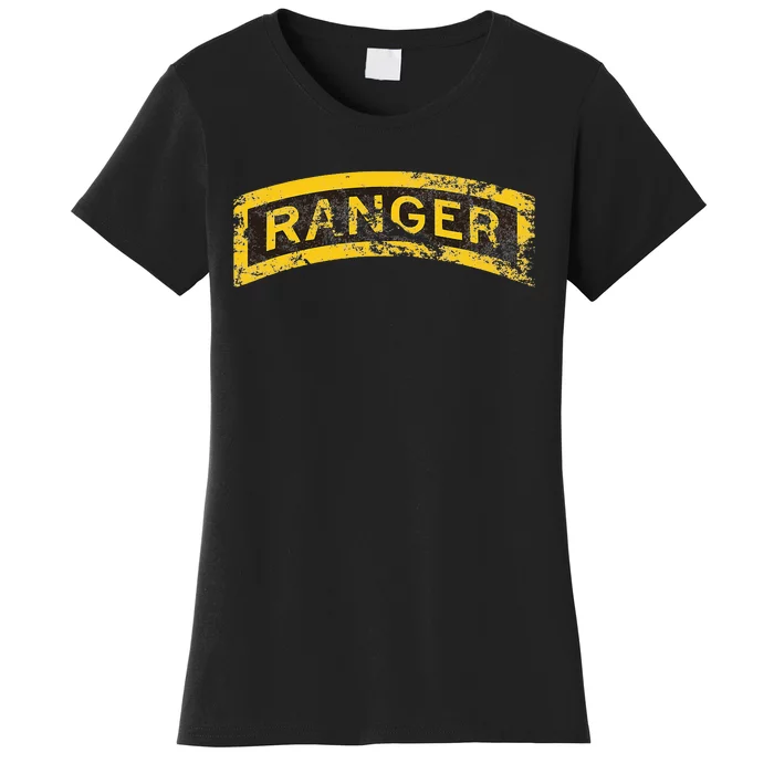 US Army Vintage Ranger Tab Women's T-Shirt