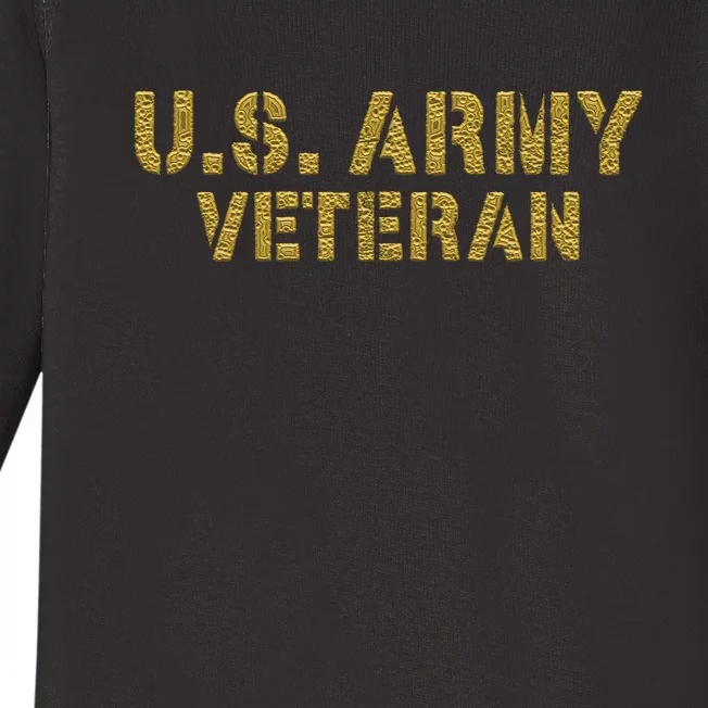 U.S. Army Veteran Baby Long Sleeve Bodysuit