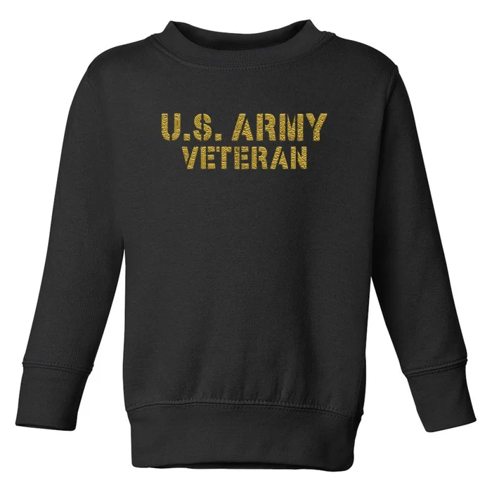 U.S. Army Veteran Toddler Sweatshirt