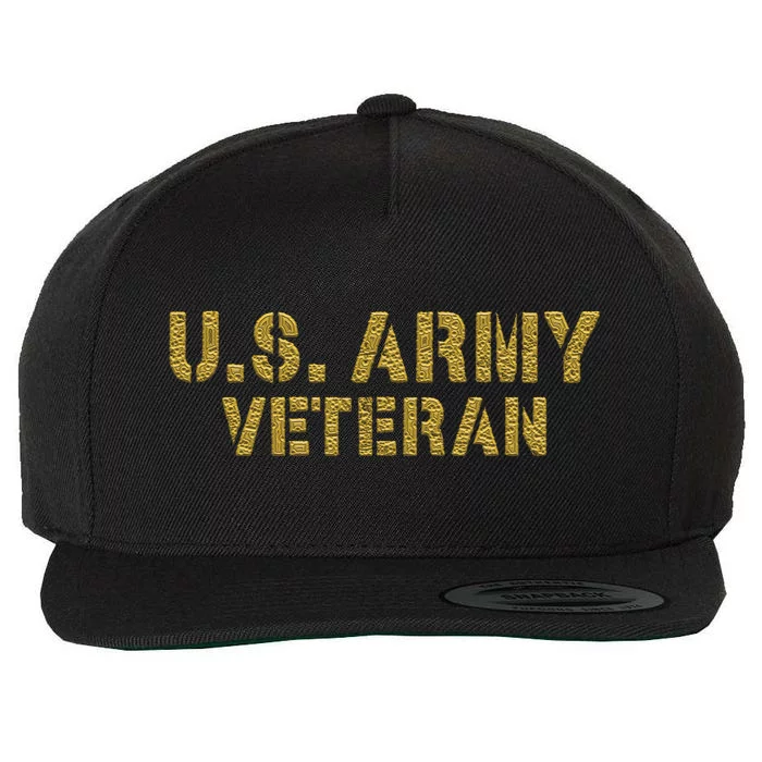 U.S. Army Veteran Wool Snapback Cap