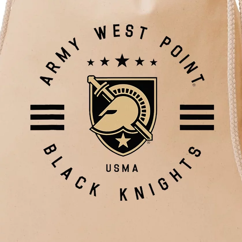 Usma Army West Point Circle Drawstring Bag