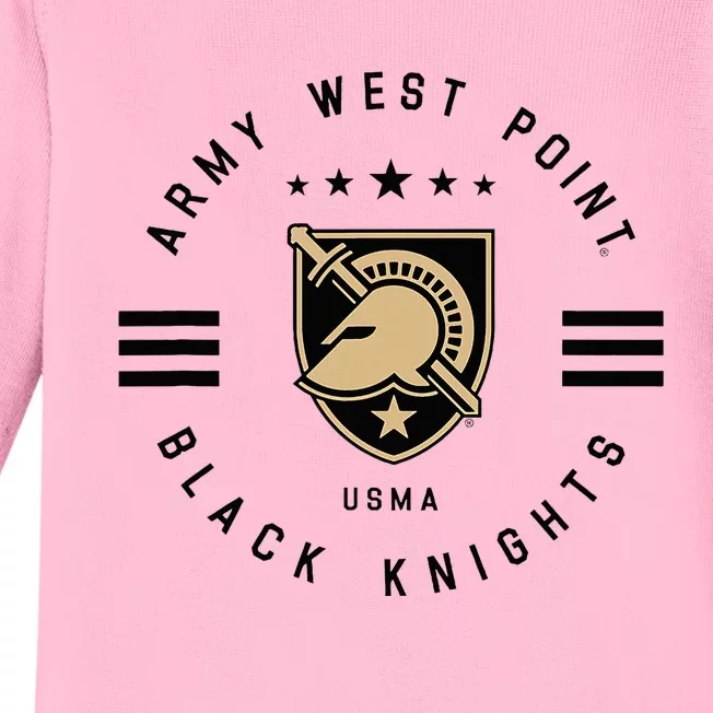 Usma Army West Point Circle Baby Long Sleeve Bodysuit