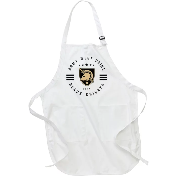 Usma Army West Point Circle Full-Length Apron With Pocket