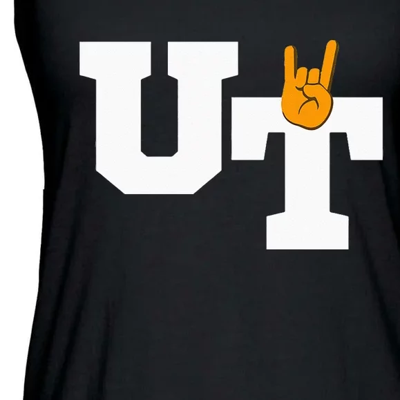 UT Austin Workout Gear Ladies Essential Flowy Tank