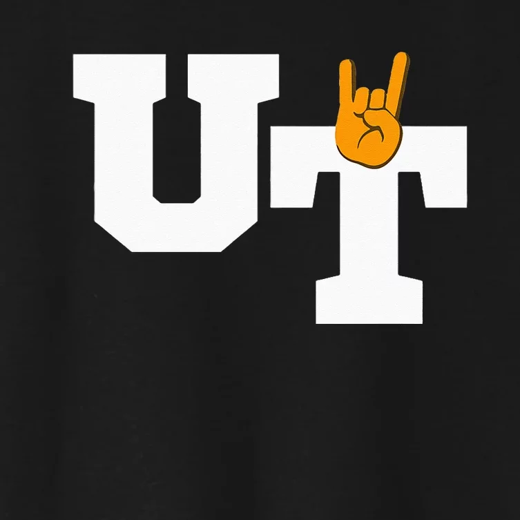 UT Austin Workout Gear Women's Crop Top Tee