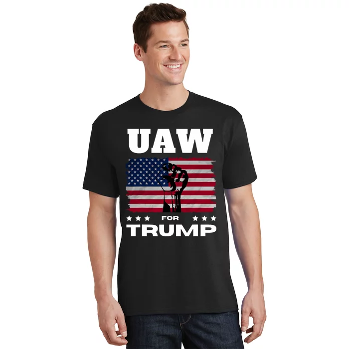 United Auto Workers For Donald Trump Uaw 2024 Election T-Shirt