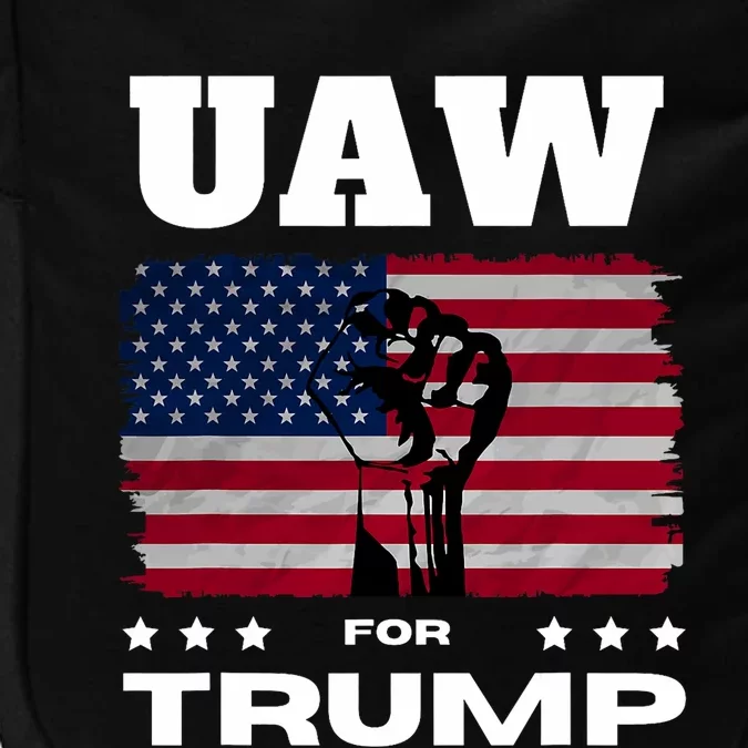 United Auto Workers For Donald Trump Uaw 2024 Election Impact Tech Backpack