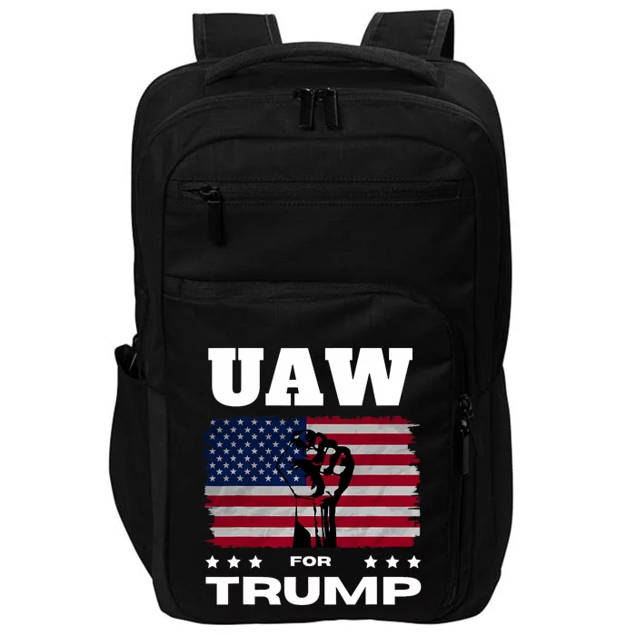 United Auto Workers For Donald Trump Uaw 2024 Election Impact Tech Backpack