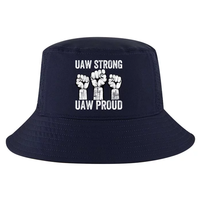 United Auto Workers UAW Strong UAW Proud UAW Strike Cool Comfort Performance Bucket Hat