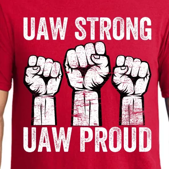 United Auto Workers UAW Strong UAW Proud UAW Strike Pajama Set