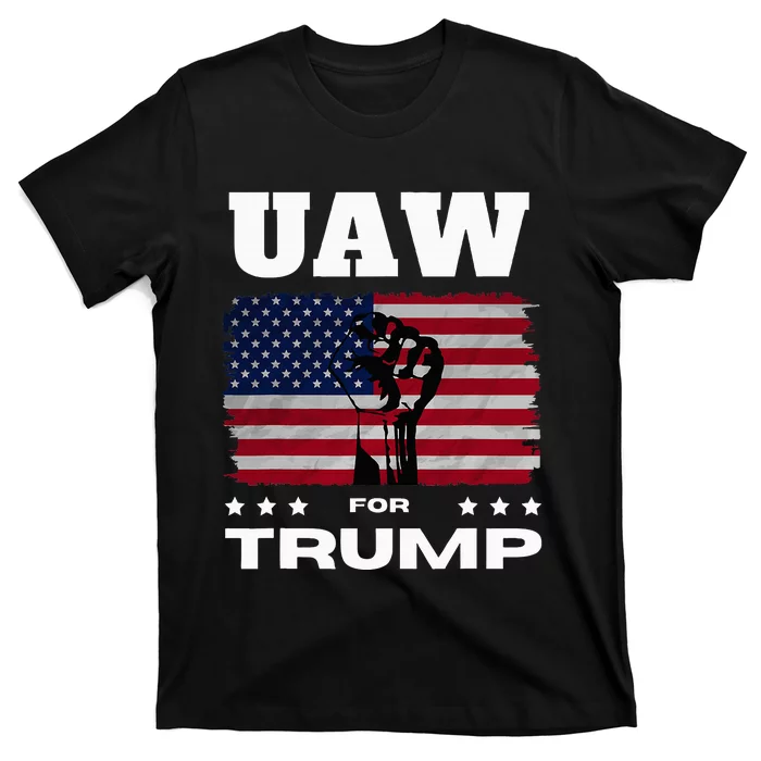 United Auto Workers For Donald Trump Uaw 2024 Election T-Shirt