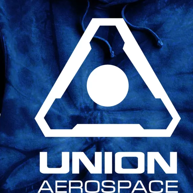 Union Aerospace White Insignia Tie Dye Hoodie