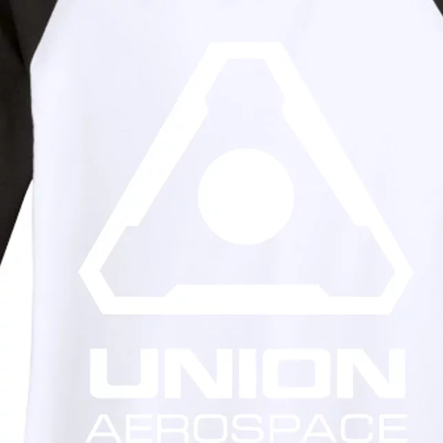 Union Aerospace White Insignia Women's Tri-Blend 3/4-Sleeve Raglan Shirt