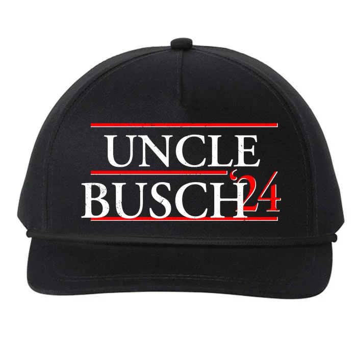 Uncle Busch 2024 Election Logo Snapback Five-Panel Rope Hat