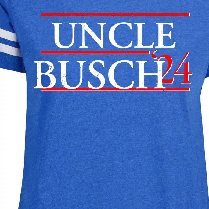 Uncle Busch 2024 Election Logo Enza Ladies Jersey Football T-Shirt