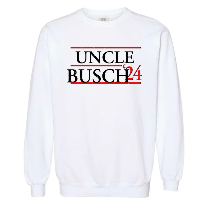 Uncle Busch 2024 Election Logo Garment-Dyed Sweatshirt