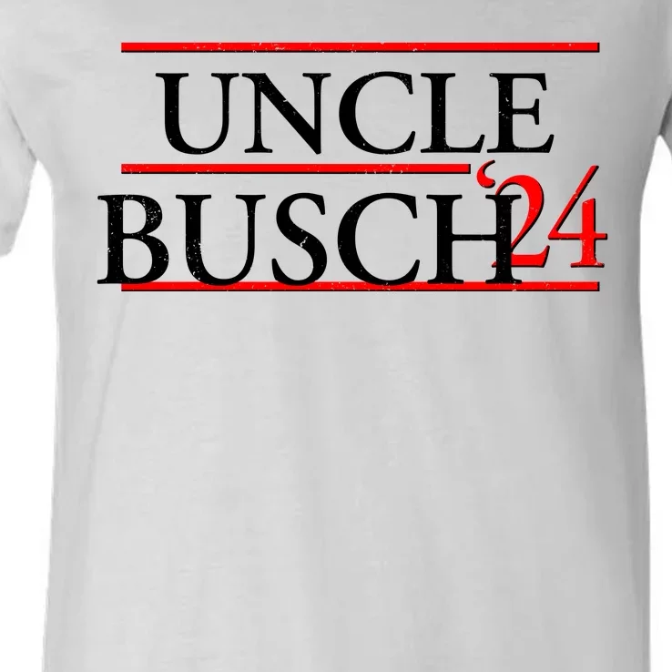 Uncle Busch 2024 Election Logo V-Neck T-Shirt