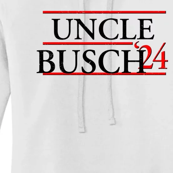 Uncle Busch 2024 Election Logo Women's Pullover Hoodie