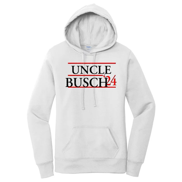 Uncle Busch 2024 Election Logo Women's Pullover Hoodie