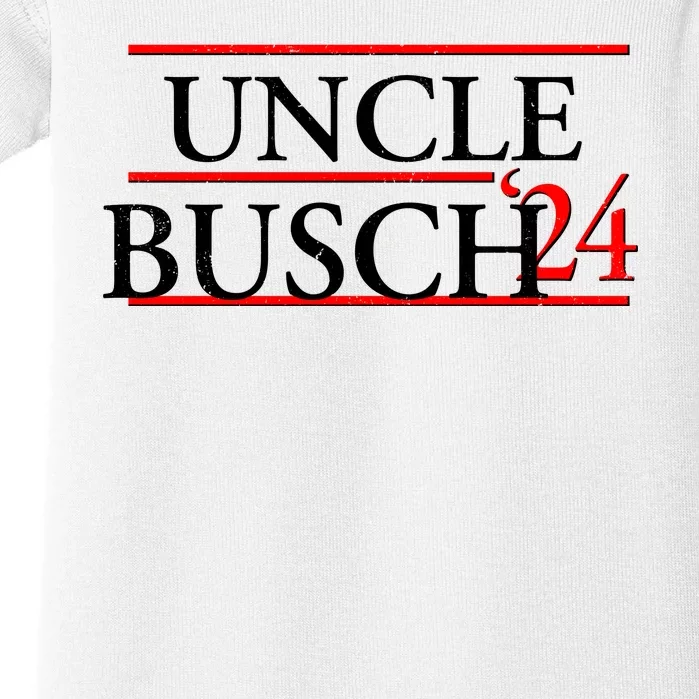 Uncle Busch 2024 Election Logo Baby Bodysuit