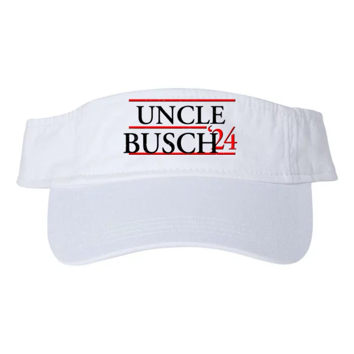 Uncle Busch 2024 Election Logo Valucap Bio-Washed Visor