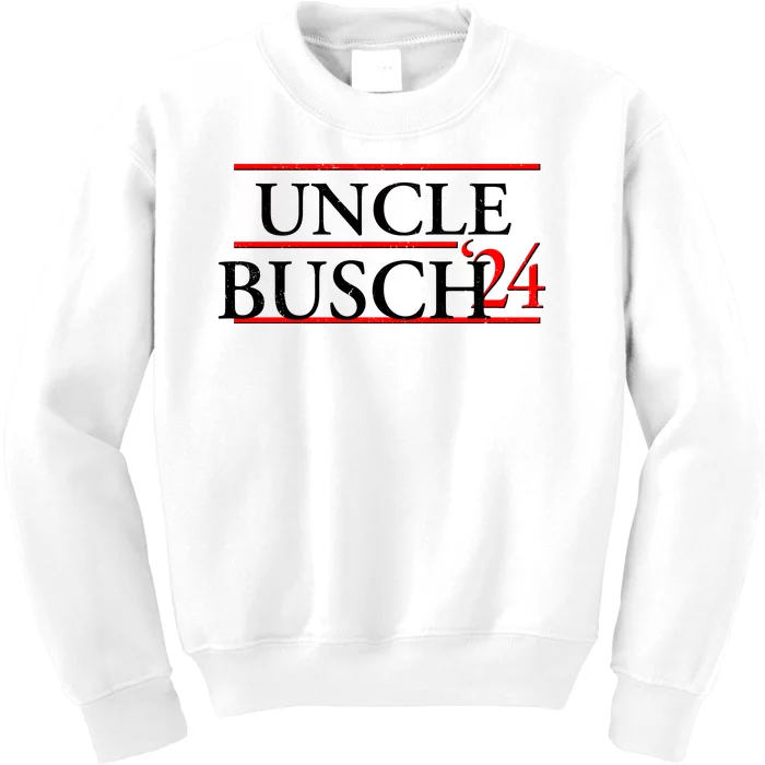 Uncle Busch 2024 Election Logo Kids Sweatshirt