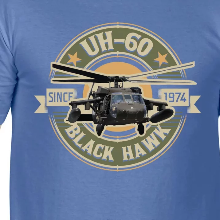 Uh60 Blackhawk Assault Helicopter Pilot Aviation Gift Comfort Colors T-Shirt