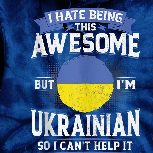 Ukraine Being Awesome Ukrainians Men & Women G Tie Dye Hoodie