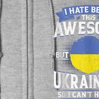 Ukraine Being Awesome Ukrainians Men & Women G Full Zip Hoodie