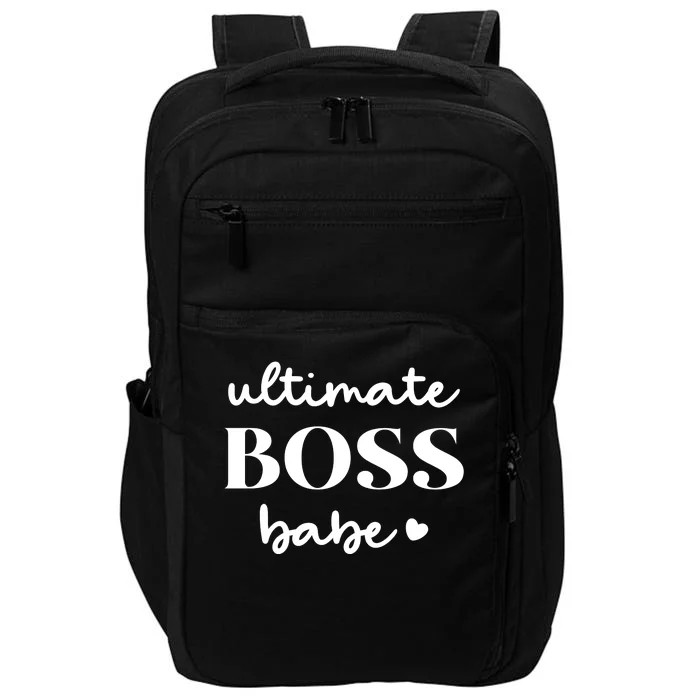 Ultimate Boss Babe Cute Gift Impact Tech Backpack