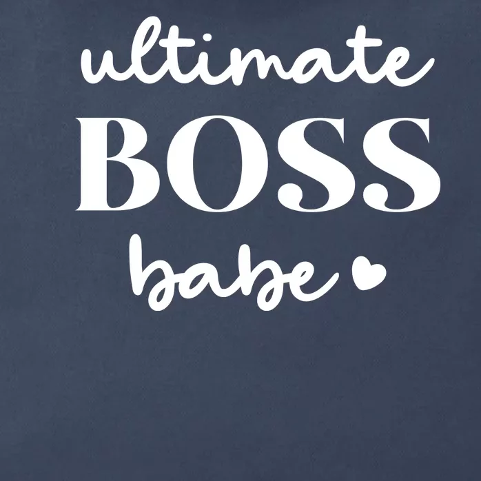 Ultimate Boss Babe Cute Gift Zip Tote Bag