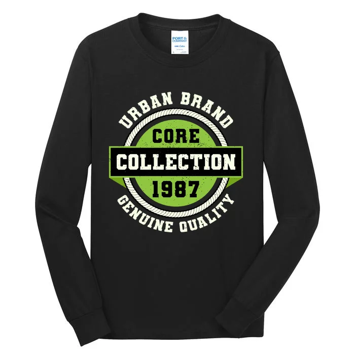 Urban Brand Core Collection Varsity Tall Long Sleeve T-Shirt