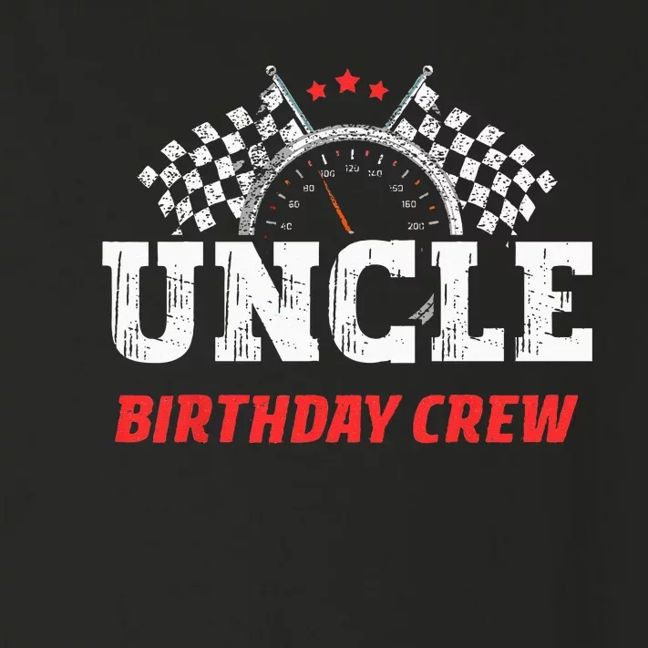 Uncle Birthday Crew Race Car Theme Party Racing Car Driver Toddler Long Sleeve Shirt