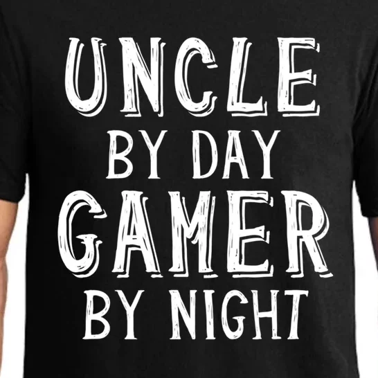 Uncle By Day Gamer By Ningt Gift For Gamer Player Pajama Set