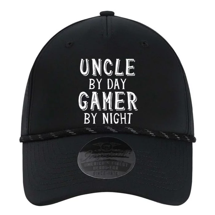 Uncle By Day Gamer By Ningt Gift For Gamer Player Performance The Dyno Cap