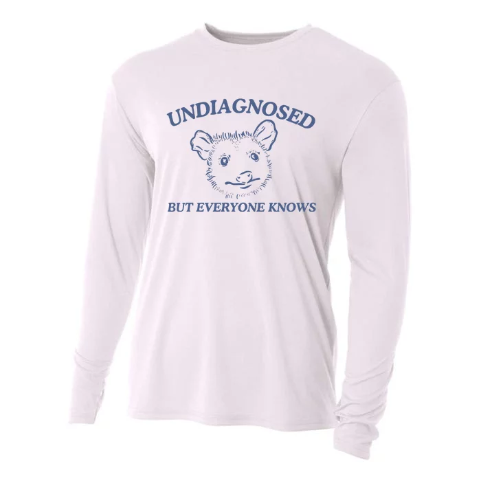 Undiagnosed But Everyone Knows Possum Cooling Performance Long Sleeve Crew