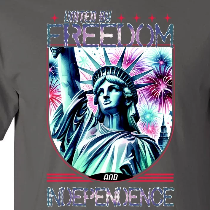 United By Freedom And Independence Tall T-Shirt