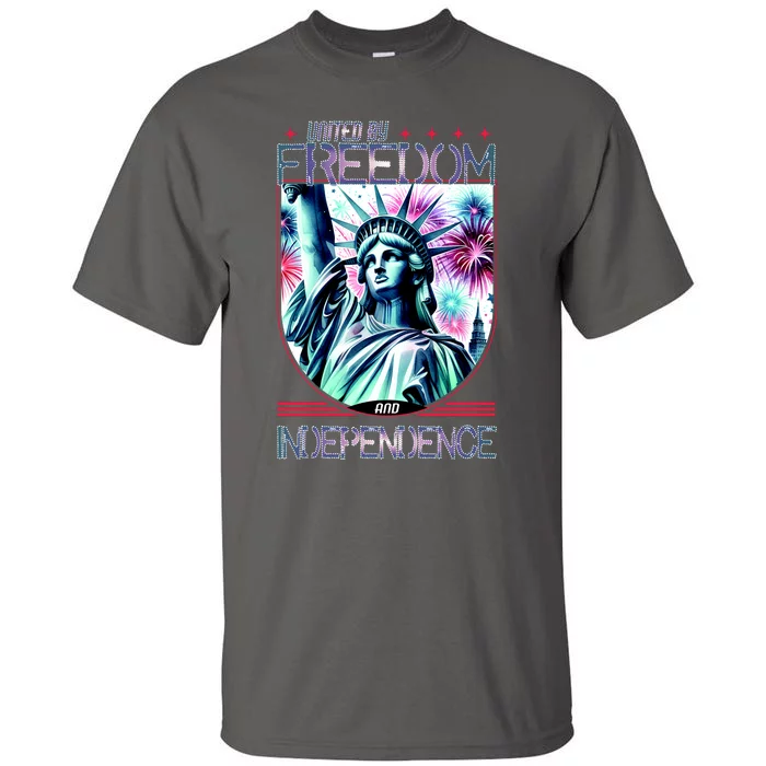 United By Freedom And Independence Tall T-Shirt