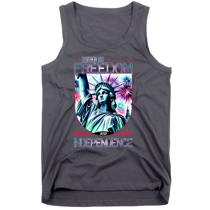 United By Freedom And Independence Tank Top