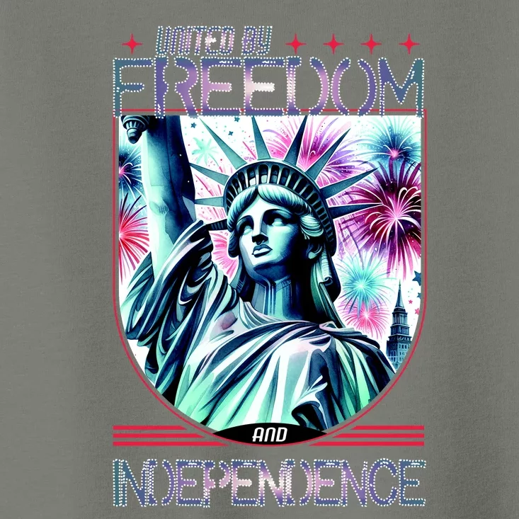 United By Freedom And Independence Toddler T-Shirt