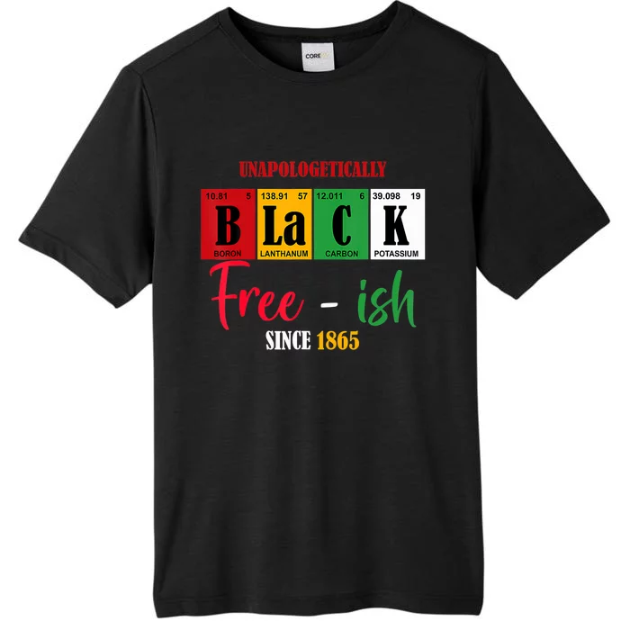 Unapologetically Black Freeish Since 1865 Juneteenth ChromaSoft Performance T-Shirt