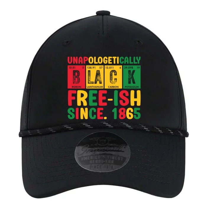 Unapologetically Black Freeish Since 1865 Junenth Gift Performance The Dyno Cap